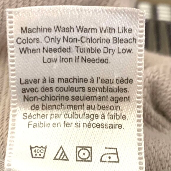 Coldwater Creek Pull On Ankle Pant Stretch Flat Front Stone Size 12 Pockets - Picture 8 of 8